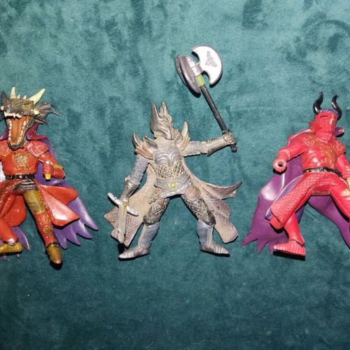 Papo figures knights and Romans used, pack of 11 pieces
