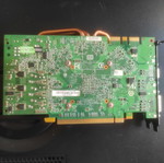 Point of View GeForce GTS 250 1GB used, defective graphics card with copper cooler