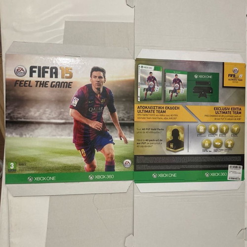 FIFA 15 Promo Store Display Cube like new