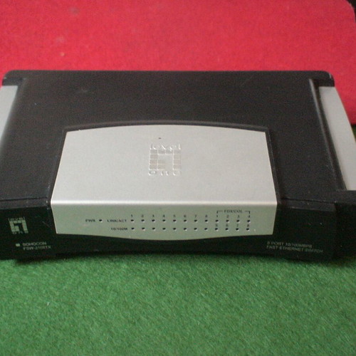 LevelOne Sohocon FSW-2108TX 8-Port Fast Ethernet Switch