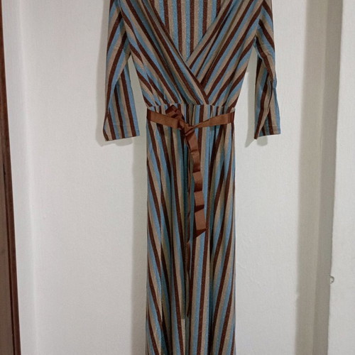 Women's long dress new, elastic, size S - M, multicolor