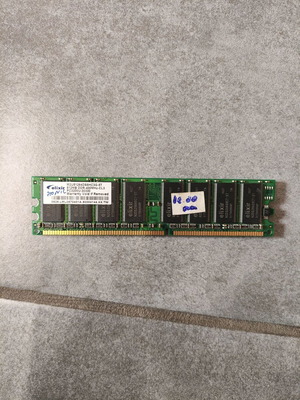 Elixir 512MB DDR 400MHz-CL3 PC3200U-30330 RAM module