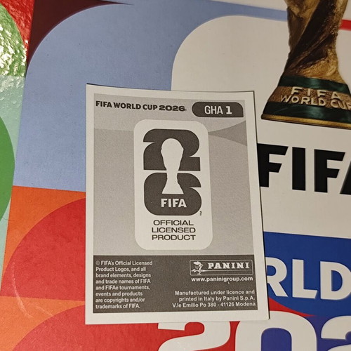Ghana World Cup 2026 Panini sticker GHA1