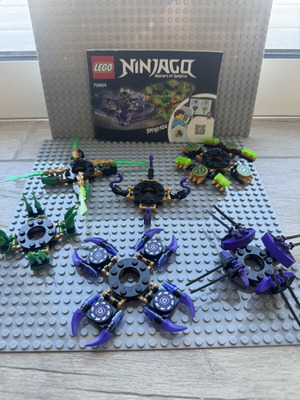 Lego 70664 Spinjitsu Lloyd vs Garmadon build like new, instructions included