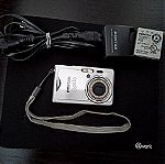  Φωτογραφική μηχανή Slim "Pentax Optio S7" με καλώδιο φόρτισης και θήκη