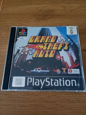 Grand Theft Auto PS1 game, English version