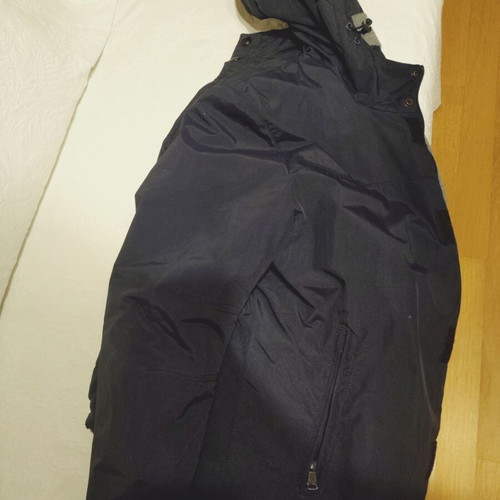 Napapijri regular fit jacket used, dark blue, size M