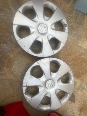 Suzuki OEM hubcaps used 14" code 43250-51K10, set of 2
