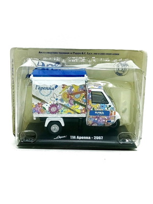 Piaggio Ape TM l'Apenna 2007 μεταλλικό μοντέλο, κλίμακα 1:32