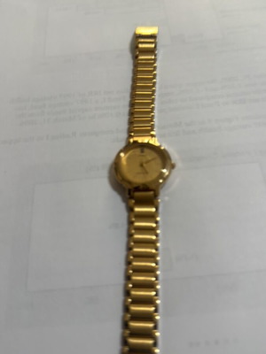 Casio γυναικείο ρολόι water resist μεταχειρισμένο, χρυσαφί