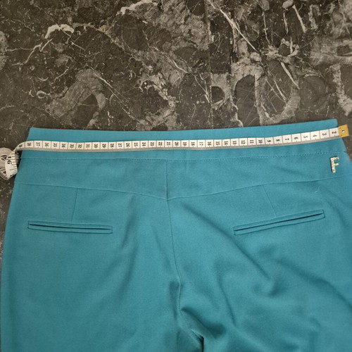 Fracomina fitted low-rise pants like new, green, size L