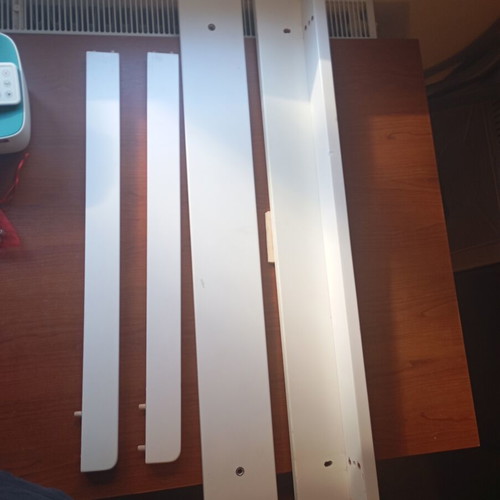 Extension for shelf like new, can be used as changing table