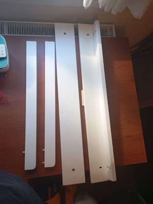Extension for shelf like new, can be used as changing table
