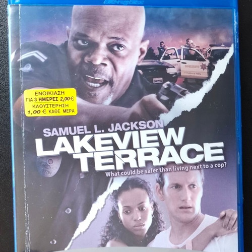 Lakeview Terrace Blu-ray used with Greek subtitles thriller