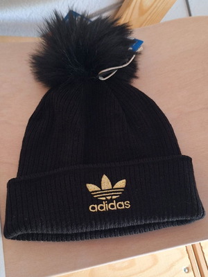 Παιδικός σκούφος Adidas καινούργιος, μαύρος
