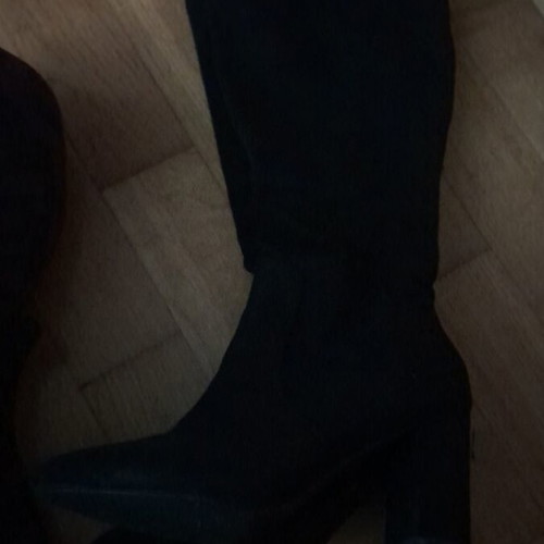 Dame Rose women's boots like new, suede, size 37, black