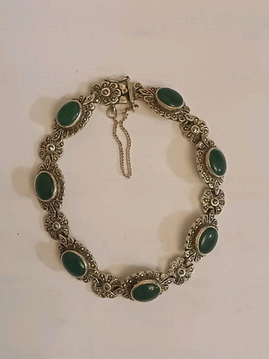 Antique silver 925 bracelet like new with cypress shades