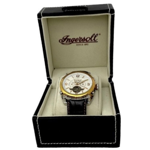 Ingersoll automatic giant 46mm watch with date and luminous feature