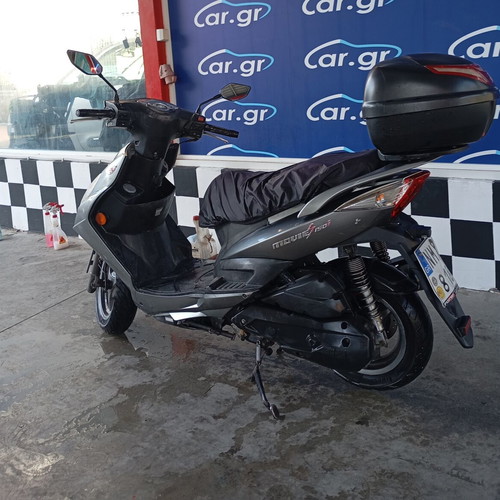 Kymco Agility 150 scooter used, silver, automatic, petrol