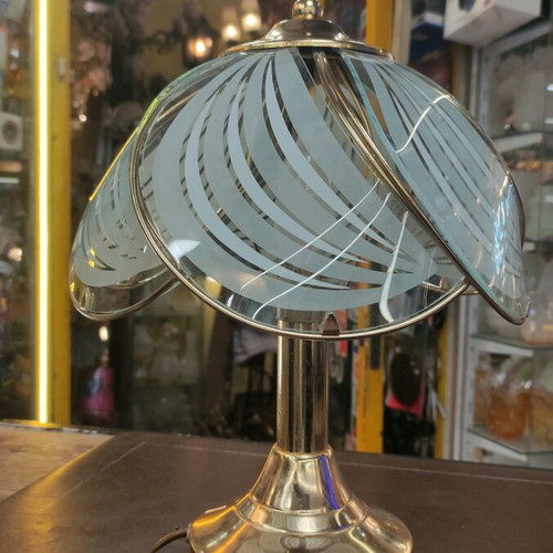 Table lamp used, 1970s vintage, height 32cm