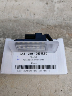 Led license plate light Renault Megane Clio new