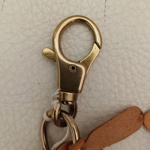 Il Bisonte leather keychains new, made in Italy