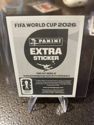 Florian Wirtz Panini Extra Sticker, World Cup 2026