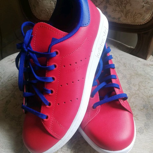 Adidas Stan Smith new, size 37 1/3, red sneakers