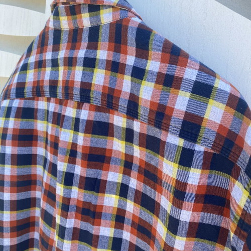 Esprit men plaid shirt slim fit, like new, multicolor, XL-XXL