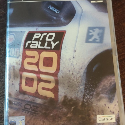 Pro Rally 2002 PS2 game