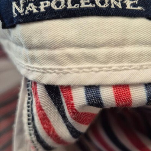 Napoleone white slim pants like new, size S-M