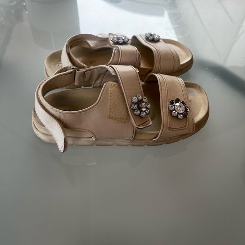 Zara sandals used, size 31, beige