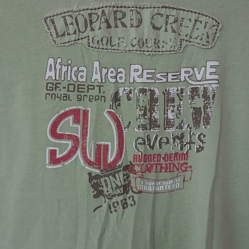Soccx women's short-sleeve shirt like new, lime green, size XL