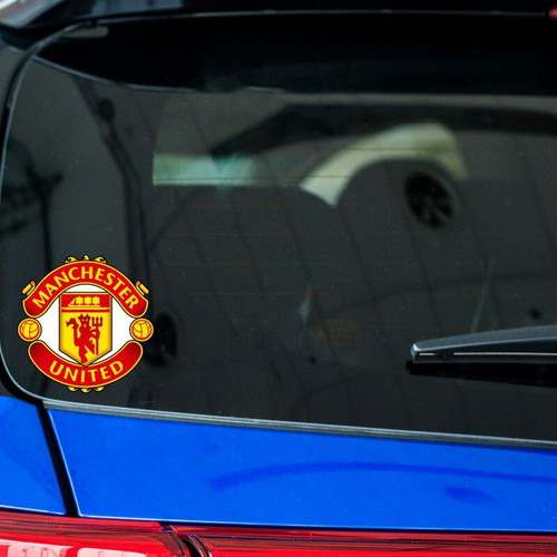 Manchester United sticker made to order, glossy paper