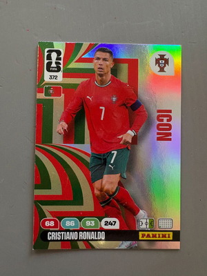 Cristiano Ronaldo Portugal 372 Icon FIFA World Cup 2026 Adrenalyn κάρτα σαν καινούργιο