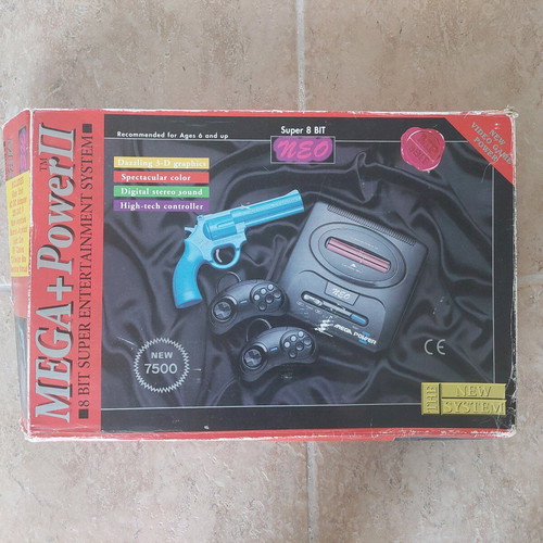 Mega+Power 8 Bit console unused