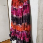 Aristoteli Bitsiani long cotton skirt with patchwork elements like new
