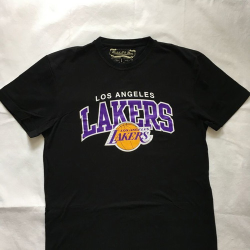Los Angeles Lakers Mitchell Nets T-shirt L used