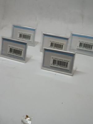 Plexiglass Stands new, L shape, 6.5x4.2x2.5 cm
