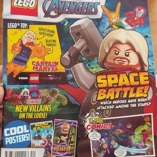 Disney Princess and LEGO Marvel magazines new in English