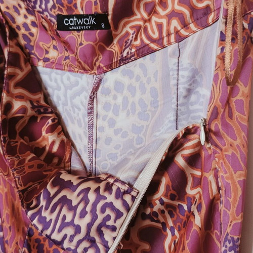 Catwalk vintage Harem jeggings pants used, leopard print, size S