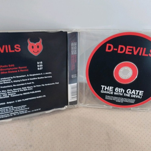 D-DEVILS The 6th Gate Dance With The Devil CD like new, electronic