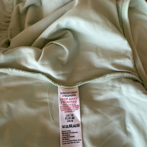 Asos Miss Selfridge One-Piece Swimsuit new, mint green, EU40-42/UK12