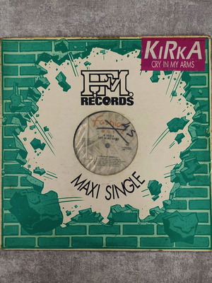 Kirka Cry In My Arms 12'' Vinyl Maxi Single μεταχειρισμένο, pop