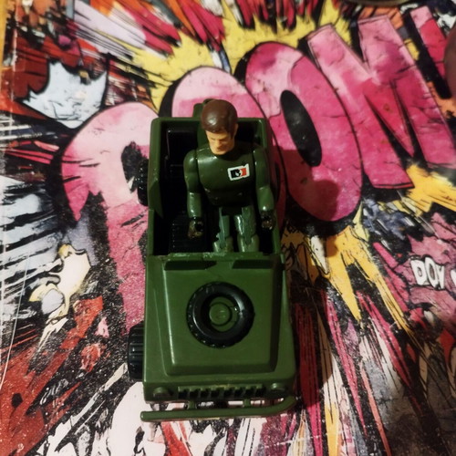 Matchbox Lesney figures used, pack of 4, 70's vintage