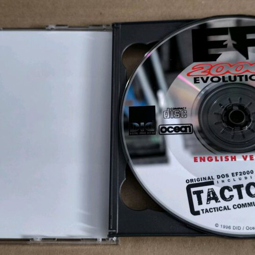 EF 2000 Evolution (+ Tactcom) PC CD-ROM like new