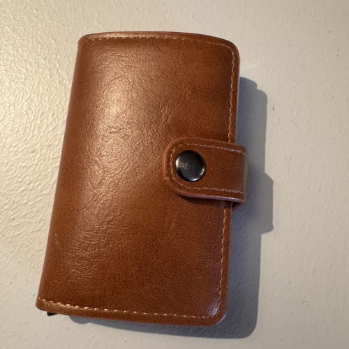Chinese Wallet like new, brown color