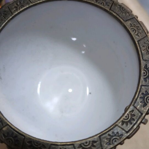 Porcelain Egg Q - Limoge new