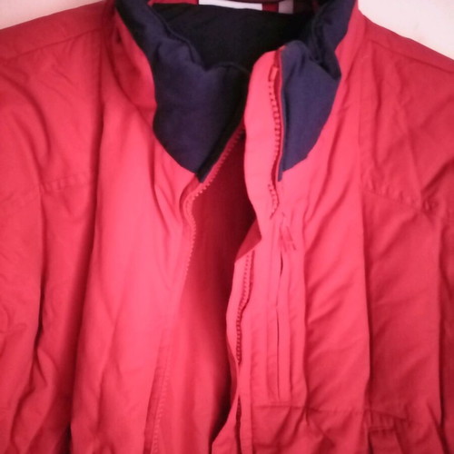 Tommy Hilfiger women's jacket like new, size M, red with blue details