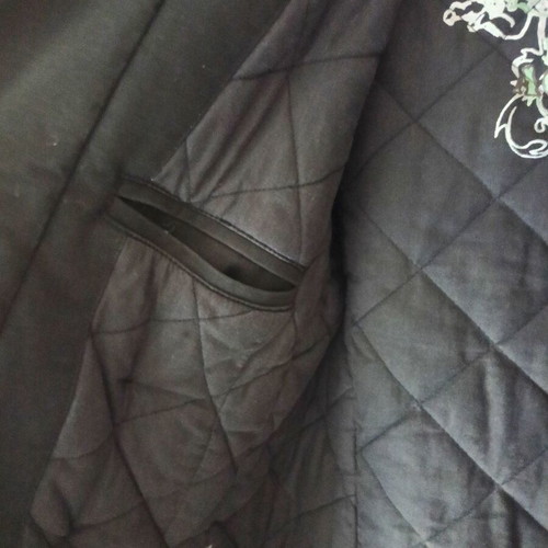 Jacket παλτό "AGRESSIVE" black size 48 like new